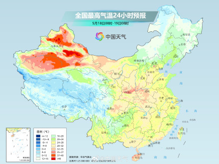 北方今年首场大范围高温来袭